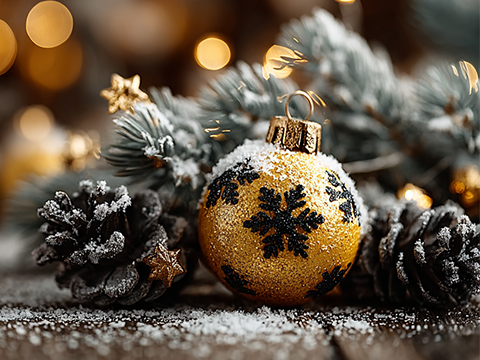 Поздравляем с Новым годом и Рождеством!